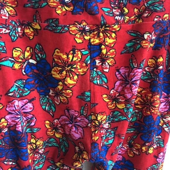 LuLaRoe UNICORN “Aloha” Hawaiian Print Leggings - Picture 5 of 5